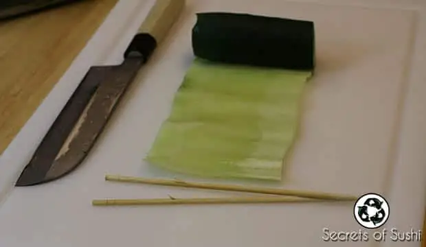 Katsura Sushi cucumber