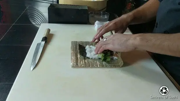 Rolling  the Spider Roll- part 2.1